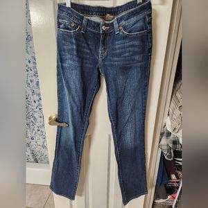 LUCKY - JEANS👖💙 (SZ. 6W × 28L )